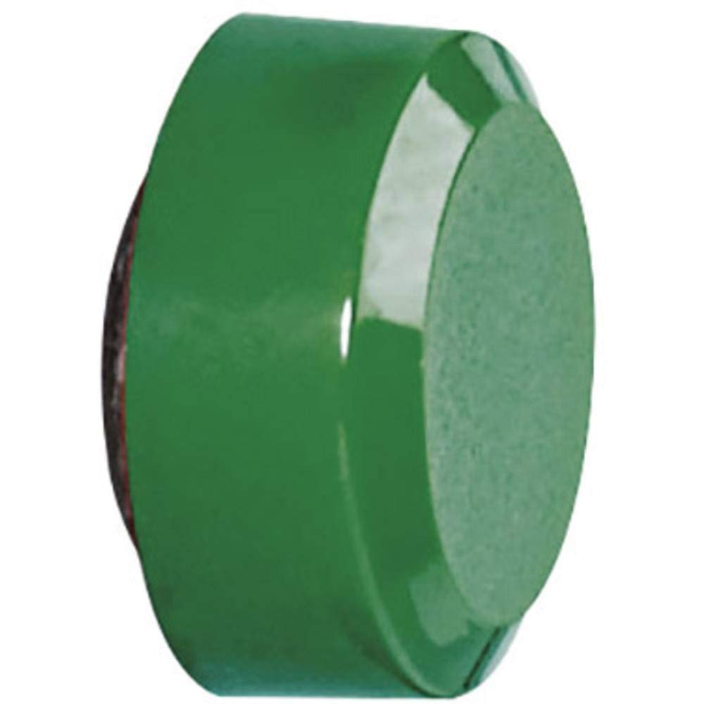MAUL 15 Mm 0,17 Kg MAULpro Wysokiej Jakości Okrągły Magnes do Tablic Białych - Zielony (20 Szt.)