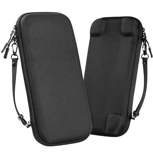WD&CD Switch 2 対応 収納ケース ハードケース 薄型 保護 収納バッグ EVA材質 スイッチ2対応 Switch 2対応 防塵 防水 防振 耐衝撃 持ち運び キャリングケース - ブラック