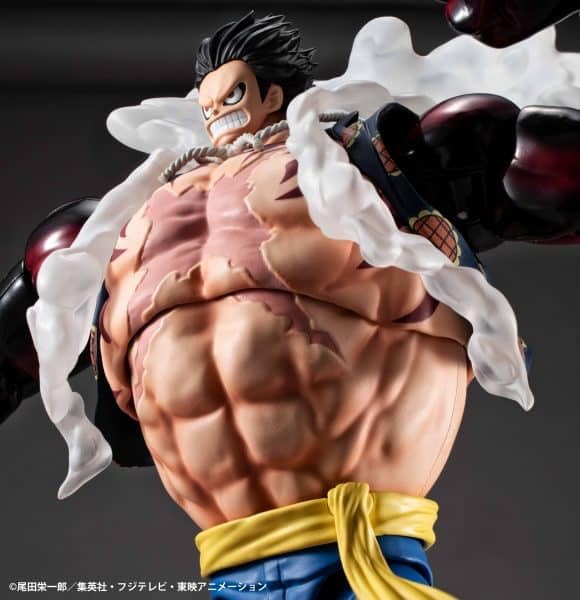 Megahouse Figura Articulada Monkey D. Luffy Gear4 Boundman One Piece - Variable Action Heroes MH846168 Multicolor - Figura Coleccionable - Ideal para los Fanaticos del Anime