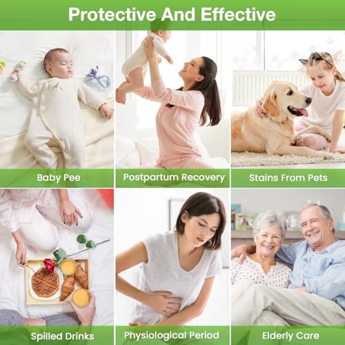 Sasttie Twin XL Mattress Protector, Waterproof Mattress Protector Twin XL, XL Twin Mattress Protector with Viscose for Bamboo, Noiseless Mattress Cover with 8"-21" Deep Pocket (39 x 80 inches) by Sasttie - Image 6