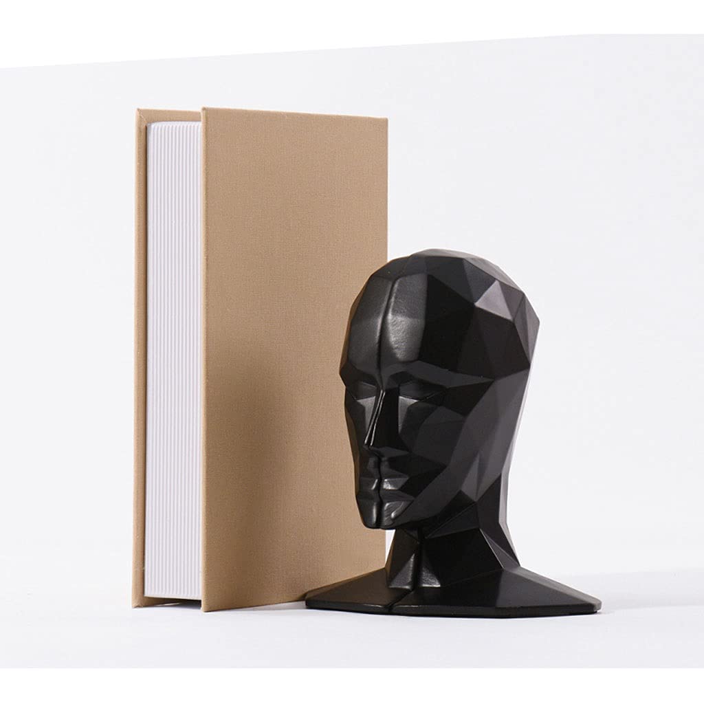 Sujetalibros Carácter Estatua Sookends Bookshelf FRP FRP Heavy Anti-Movimiento Felicitación Escultura Arte Libro Finalizar, usado para la oficina Sala de estar Decoración de comedor Sujetalibros decor