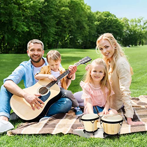 Apacali HLUS-BONGODRUMS-6IN7IN-1-211105 Bongo Drums 2 Set 6 Inch And 7 Inch Drum Set Bongos thumb #6