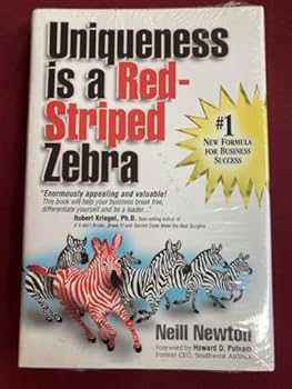 Hardcover Uniqueness Is a Red Striped Zebra (New Formula for Business Success, 1) Book