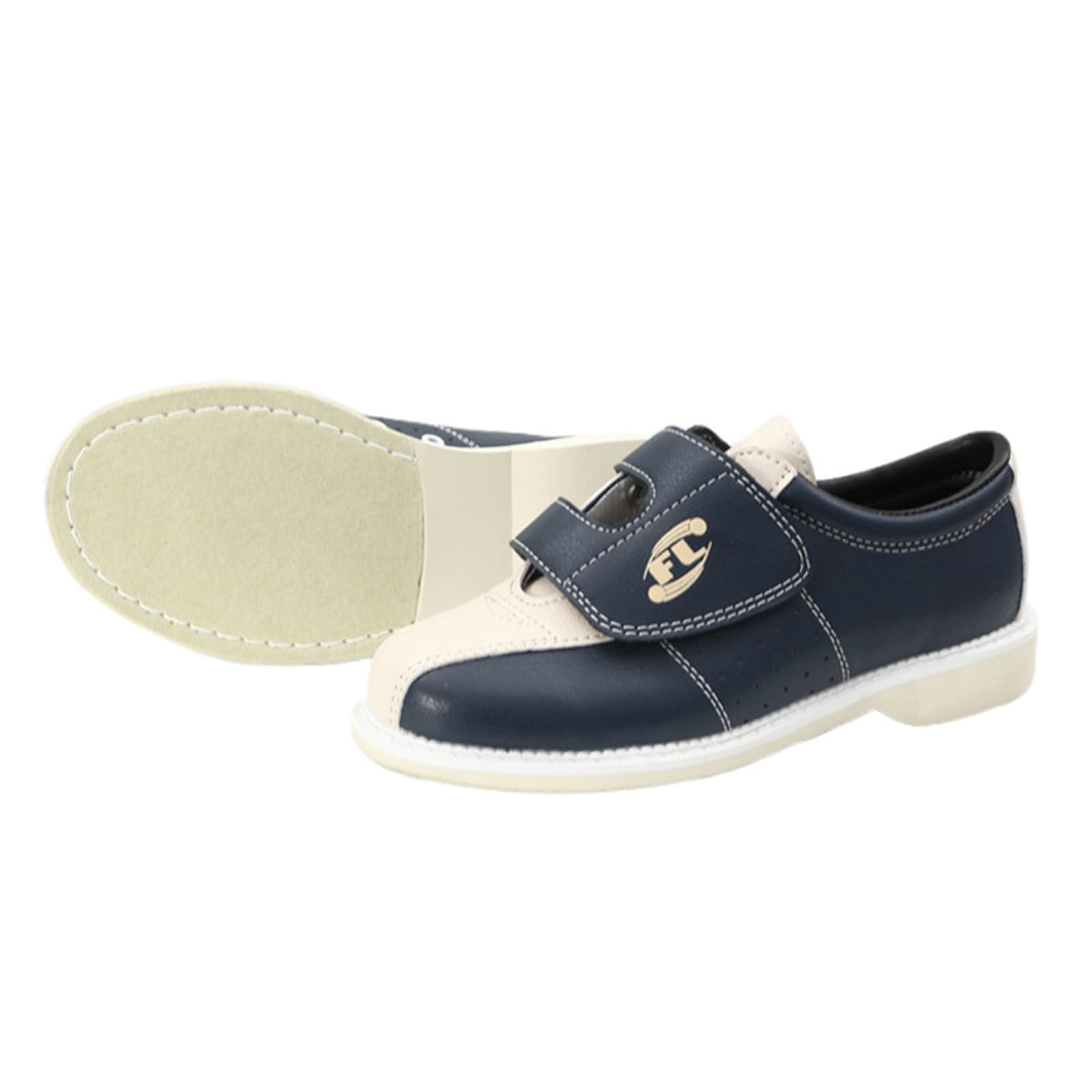 JiuQing Chaussures De Bowling pour Hommes Femmes Chaussures De Marche D'intérieur À Enfiler Semelle Coulissante en Daim pour Entraînement De Bowling Débutant