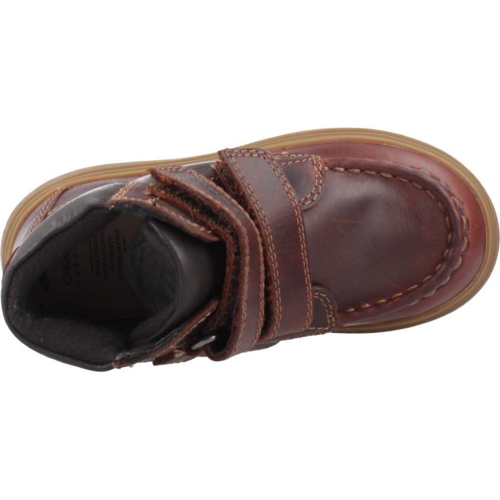 GEOX BABY B KIDDARTAH BOY BIKER/AMPHIBIANS BOOTS COFFEE 25_EU