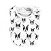 KUDL Premium Cute Baby Toddler Bibs Burp Burpy Cloths 4 Pack Gift Set Soft Absorbent Extra LARGE Feeding Reflux Drool Teething Bibs,Triple Adjustable Snap Buttons, Funny Boys & Girls
