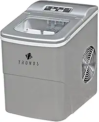 Máquina de Gelo Portátil Tronos B12-B Cinza 2 litros 12kg 110V