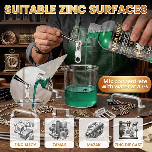 Kit de Recubrimiento de Óxido Negro para Zinc 7 oz miniatura 2