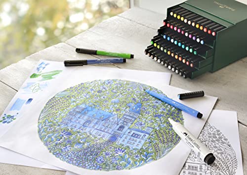 Faber-Castell-60-Piece-Pitt-Artist-Brush-Pen-Set-Gift-Box