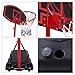 GreenGee Portable Basketball Hoop Portable Mini Basketball Hoop System for Kids(US Stock) Height Adjustable(5.8-7.4 ft) Basketball Hoop Indoor Outdoor Basketball Hoop System…