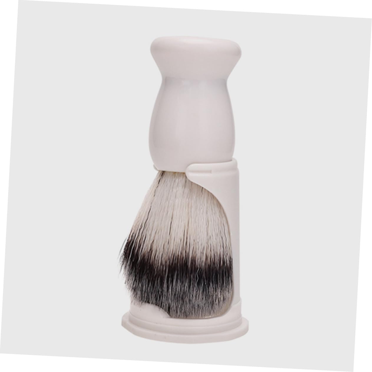 SOESFOUFU Beard Grooming Kit Shaving Brush and Bowl Set Sturdy Stand for Men's Gentle Facial Hair Care