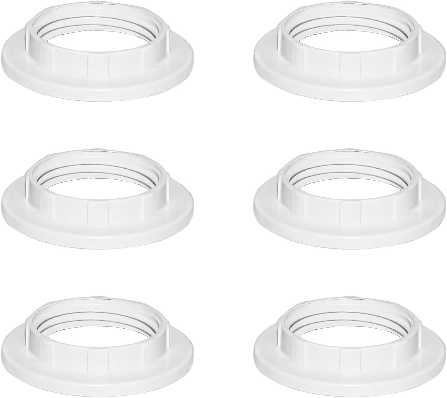 Lampshade Reducer Ring E14 Screw Collar Ring 28MM, Lampshade Fittings E14 for Table Lamp