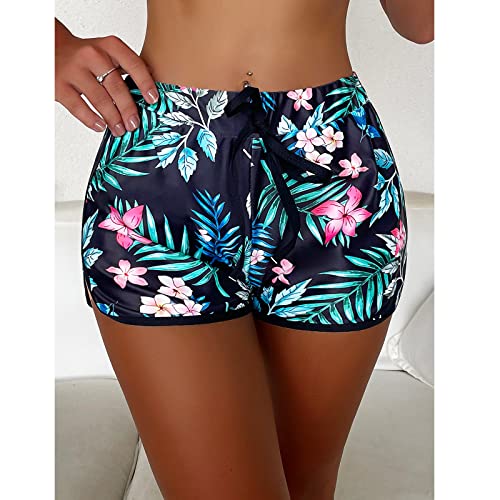 Calças de natação para mulheres, shorts de praia, shorts de natação, calcinha, calcinha de biquíni d