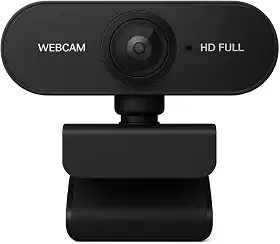 Webcam Camera Full Hd Zoom 1080p 360 Graus Entrada Usb 2.0 Com Microfone Ideal para Videoconferencia Zoom Meet Teams Livestream Aulas online Reunião Skype Premium