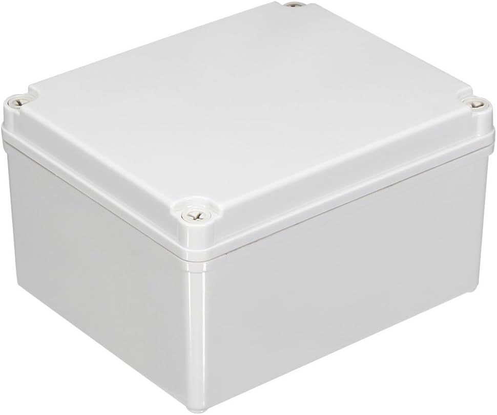uxcell 170x140x95mm/6.69x5.51x3.74inch Wateproof IP67 Electronic ABS Plastic DIY Junction Project Box Enclosure Case Outdoor/Indoor