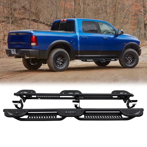 Estribos de acero para Dodge Ram 2500/3500 2010-2024 negro miniatura 1