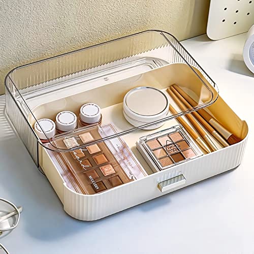 Decorcode Stackable Plastic Organizer Big & Spacious Drawer | Organize Eyeshadow Palettes,...