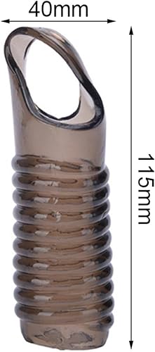 Miniatura 6 de Anillo para el pene reutilizable de silicona, eyaculación retardada, erección más fuerte, juguetes sexuales, suministros para adultos, boquilla de