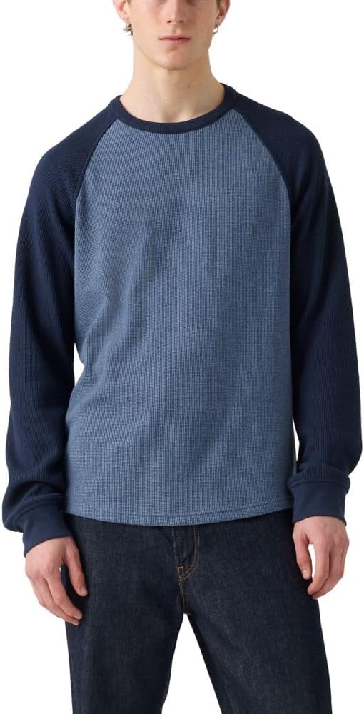 Levi's Men's Thermal Raglan Crewneck