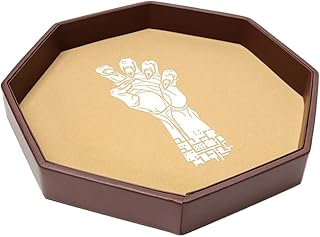 Grinning Gargoyle - Deluxe 30cm Dice Tray - DnD Dice Rolling Mat for RPG and Tabletop Roleplaying Games - DnD Gaming Accessory – Noise Dampening