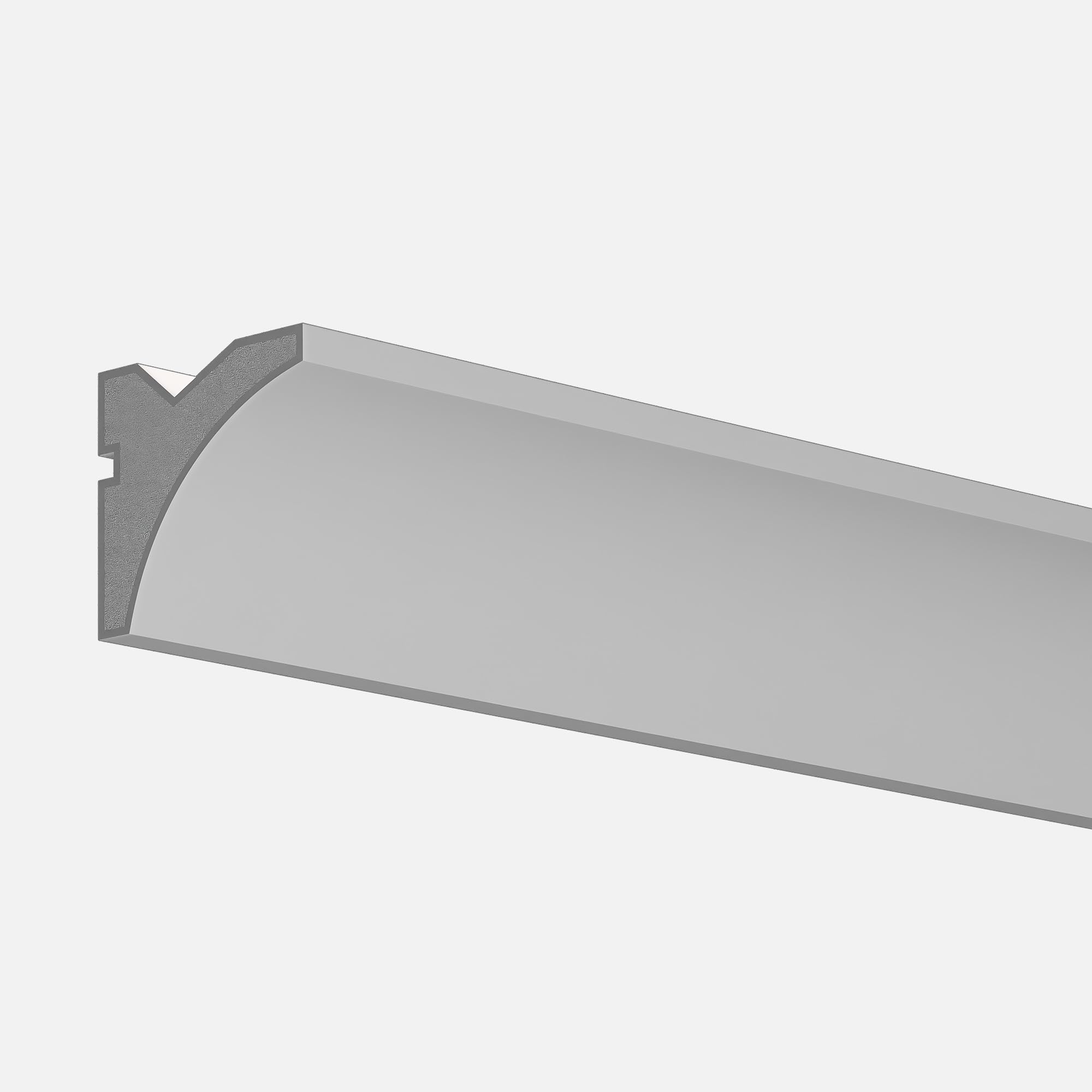 Premium Plaster Coated EPS COVING SH11A Lightweight Polystyrene Coated Coving, Moulding, Wall/Ceiling Cornice, Home Decor, Quality Product, 65mm x 65mm x 2 Meters Long