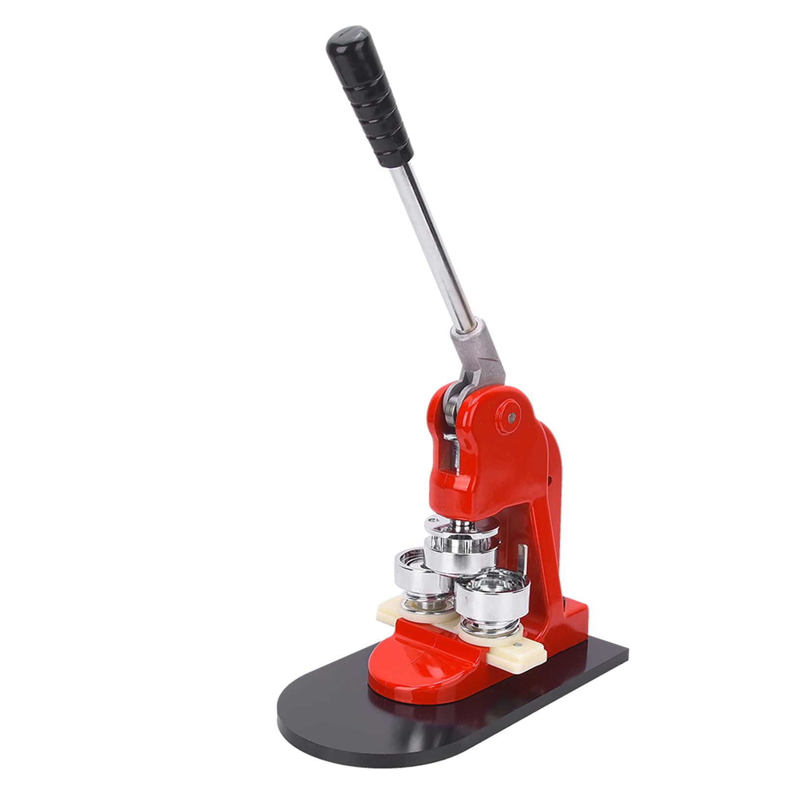 Máquina para fabricar insignias de 37 mm |Fabricante de botones ergonómico con 500 juegos de suministros |Fácil de operar para aficionados al bricolaje/eventos/pequeñas empresas