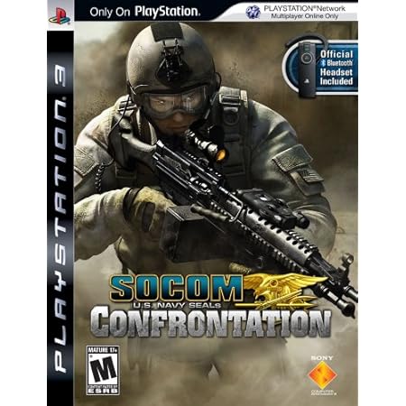 SOCOM: U.S. Navy SEALs Confrontation bundled with Bluetooth Headset - Playstation 3
