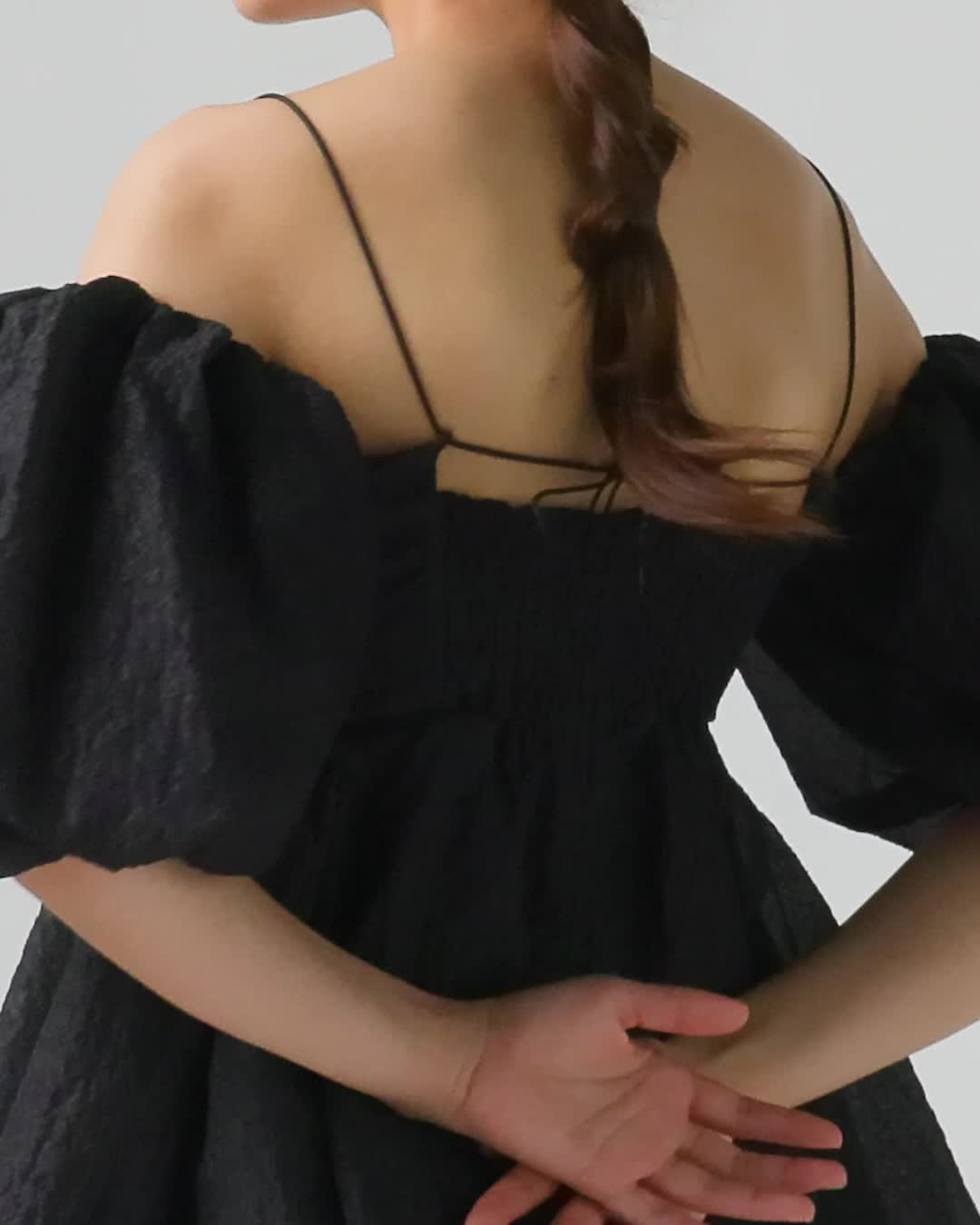 Amazon | [リリーブラウン] 3WAYシアージャガードペプラムビスチェ