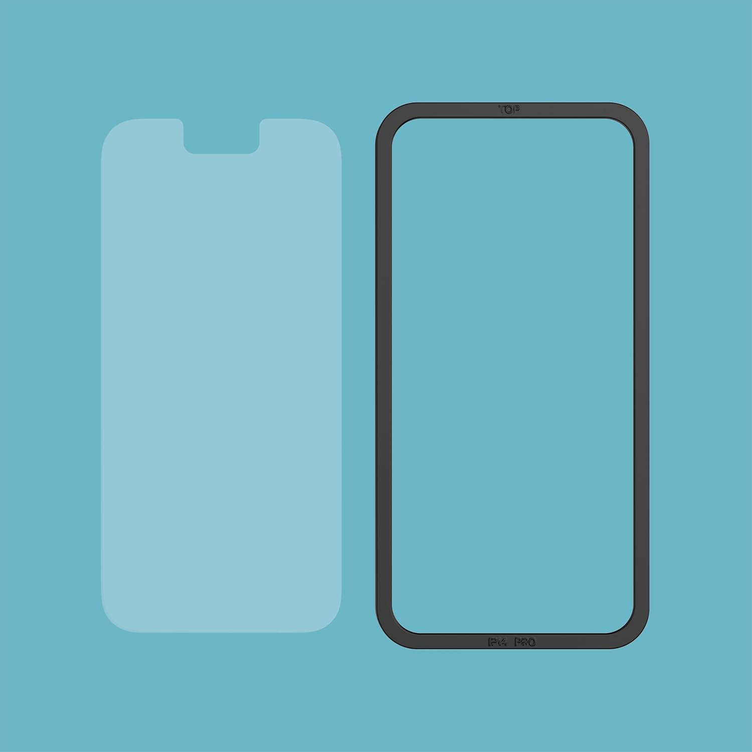 Tech21 Impact Glass Screen Protector for iPhone 14 Pro - Pack of 2