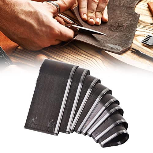 Conjunto de moldes de corte de couro, lâmina incisiva precisa moldes de corte de couro de alta densi