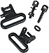 The Outdoor Connection Talon Swivel and Screw Set, Black, 1-Inch