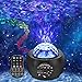 ROVLAK LED Lámpara Proyector Estrellas Luz Nocturna Niños Música Romántica Lámpara de Cielo Estrellado con Control Remoto Temporizador Altavoz Bluetooth para Niños Adultos