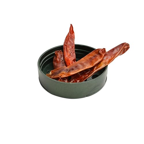 Miniatura 3 de Pereg Chili Pepper entero (0.70 onzas), chiles secos, sabor picante y picante, perfecto para los amantes de la comida picante, chiles rojos Shatta,