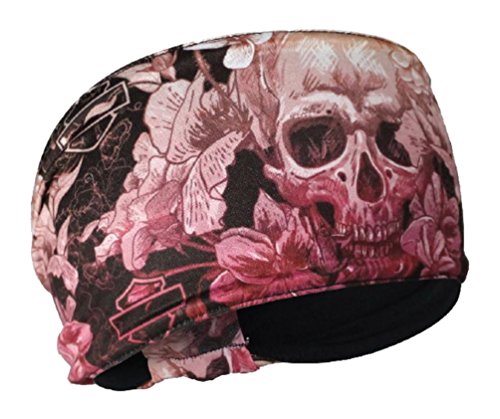 Harley-Davidson Women's in Plain Sight Skull Multi-Colored Headband HP24798