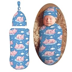 Cute Sleeping Pig Clouds