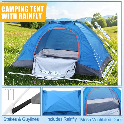 JolliLudo 4-in-1 Camping Tent Set