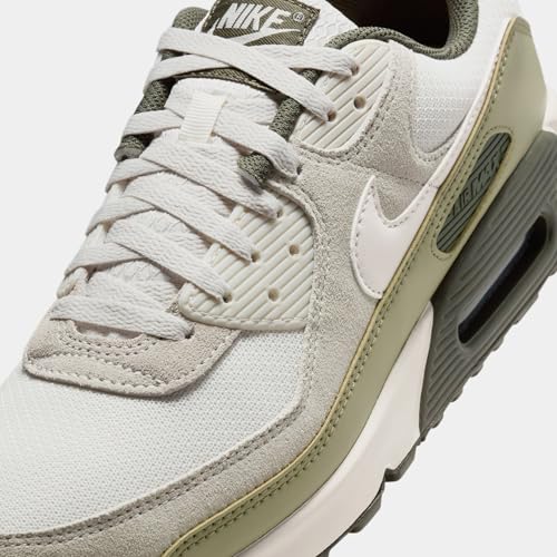 Air Max 90 Mens Running Shoes (Nuetral Olive/Phantom/Light Orewood Brown) (IH0262-276, Beige/Brown/Green) Size 9