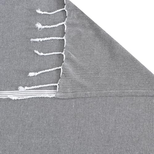 Image of Handmade Double Bedsheet 210 TC | Without Pillow Cover | Handloom Cotton Bedsheets for Double Bed | Double Bedsheet for Summer (Size 90X100 Inches, 7.5 x 8.3 Feet (Hit Grey, Double Bed)