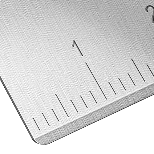 Multi-Purpose Stainless Steel Bench Scraper Dough - Image 5