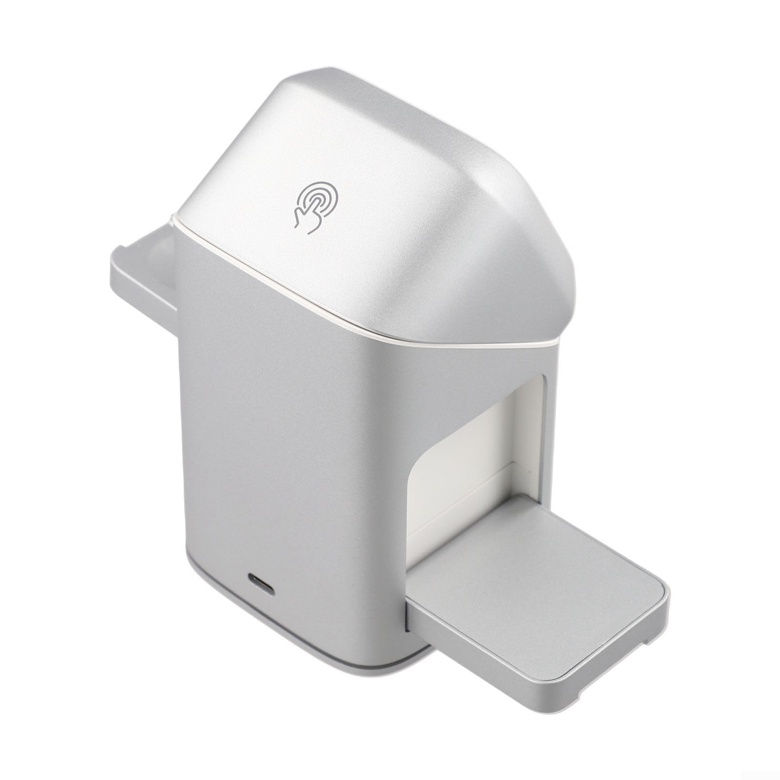 Caricabatterie Induttivo 3 in 1 a Rotazione 180° per iPhone e Watch Supporto Ricarica Rapida 15W Compatibile per magsafe(White)