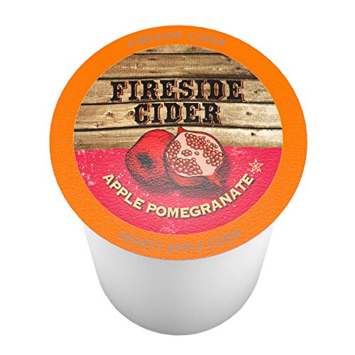 Fireside Cider Apple Pomegranate Single-Cup Cider for Keurig K-Cup Brewers, 40 Count