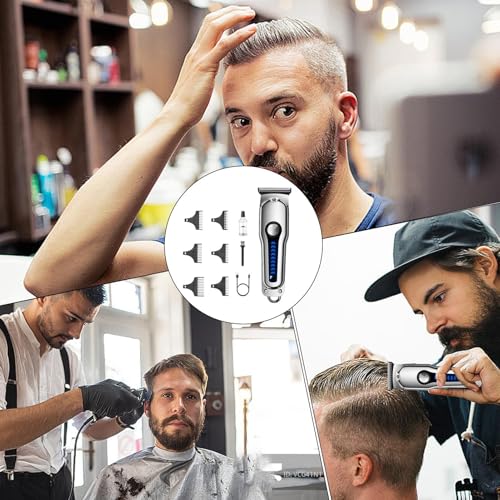 Cortapelo Inalámbrico | Recargable | Herramienta Silenciosa Y Ajustable Para Delineado Estilo Viaje Detallado Doméstico - imagen 5