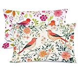 Rojo Funda Almohada 30x50 Verde Fundas Almohadas 30x50 Pack 2 Protector Almohadas Cierre con Cremallera Funda Cojin Súper Suave Almohada Cervicales y Cuello, para Hogar Halloween Decoracion G - 724