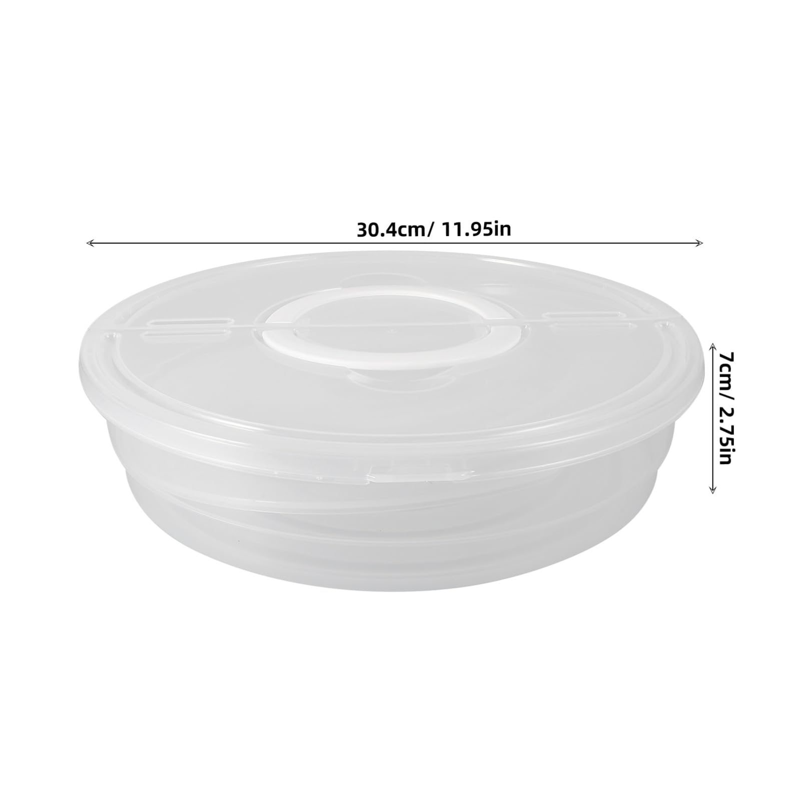 Gatuida 2pcs Food Storage Container Kühlschrank Erzeugnisretter Food -lagerbehälter Mit Deckel Und Verhandelt Transparente Brotbehälter Luftdichtem Brot Lagerbehälter