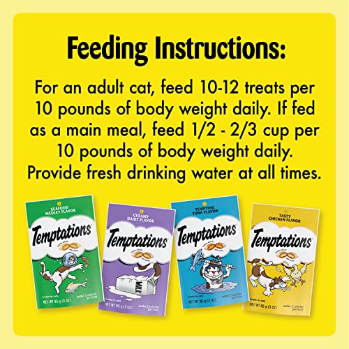 Temptations 10162849 Classic Crunchy And Soft Cat Treats Feline Favorite Variety Pack thumb #5