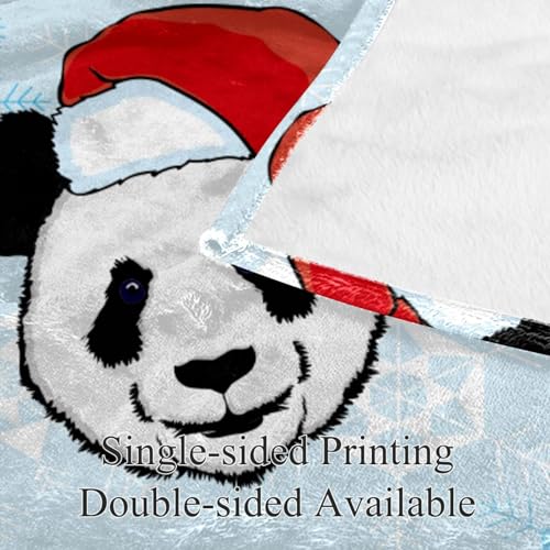 Plaid panda doux pour des soirées cocooning chaleureuses sur le canapé