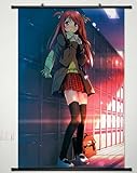 Home Decor Anime Hentai Ouji to Warawanai Neko Wall Scroll Poster Fabric Painting Cosplay 23.6 X 35.4 Inches -105