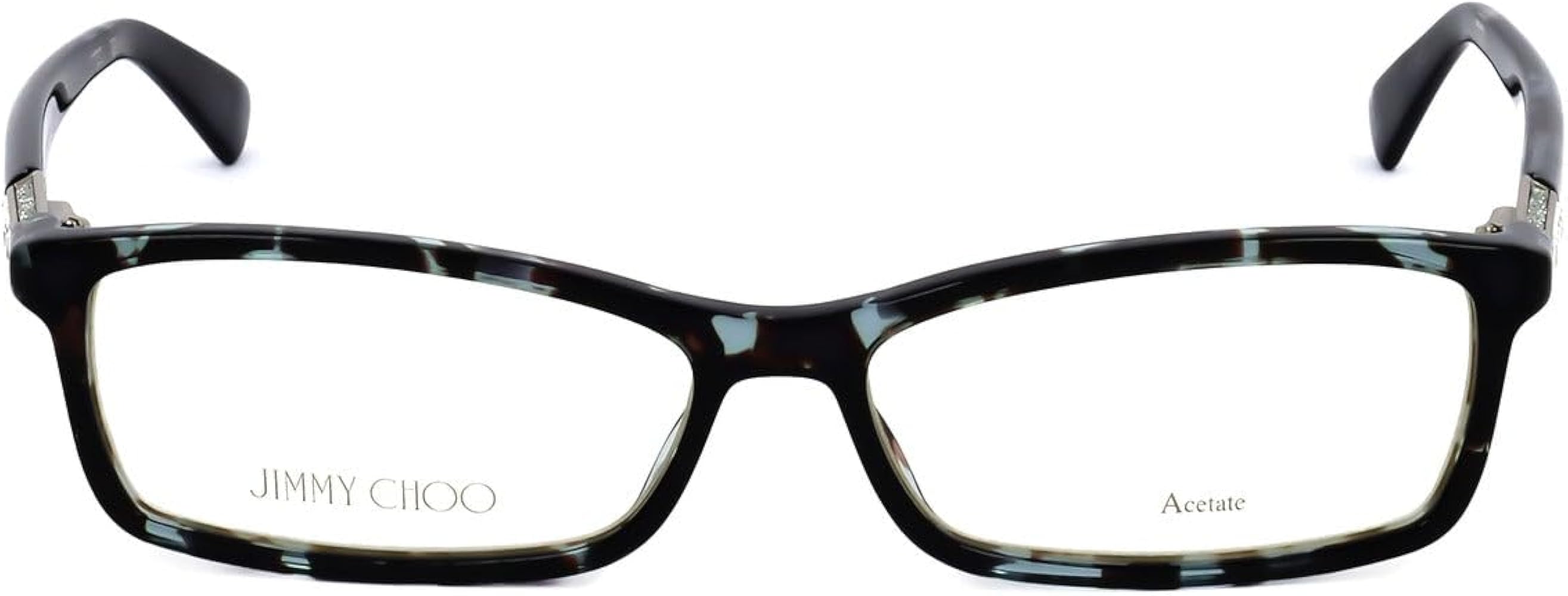 Jimmy Choo Eyeglasses JC 283 SK H Havana Azure Isk at Amazon Men's