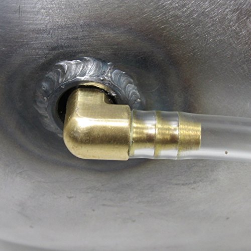 Miniatura 8 de Medidor de combustible para tanque de gasolina de montaje empotrado para motocicleta, manguera de combustible transparente + accesorios de latón,