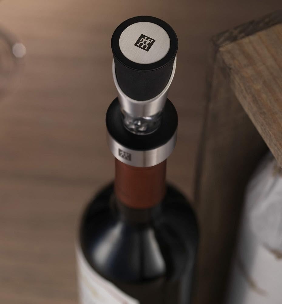 Zwilling Set Sommelier 2 Pezzi Sommelier 39500-055 Acciaio/Nero
